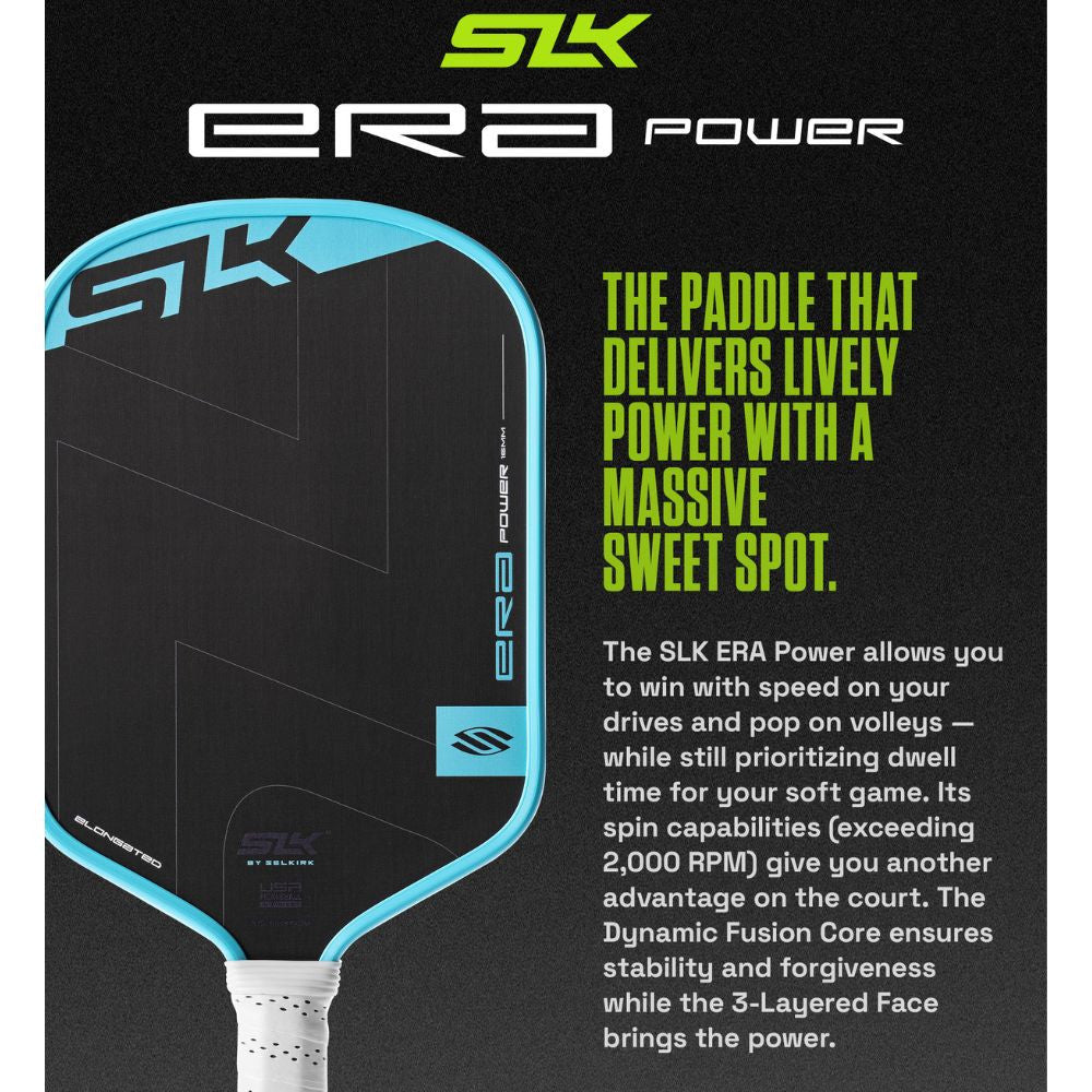 Pickleball Selkirk SLK ERA Power Widebody Pickleball Paddle Everglade