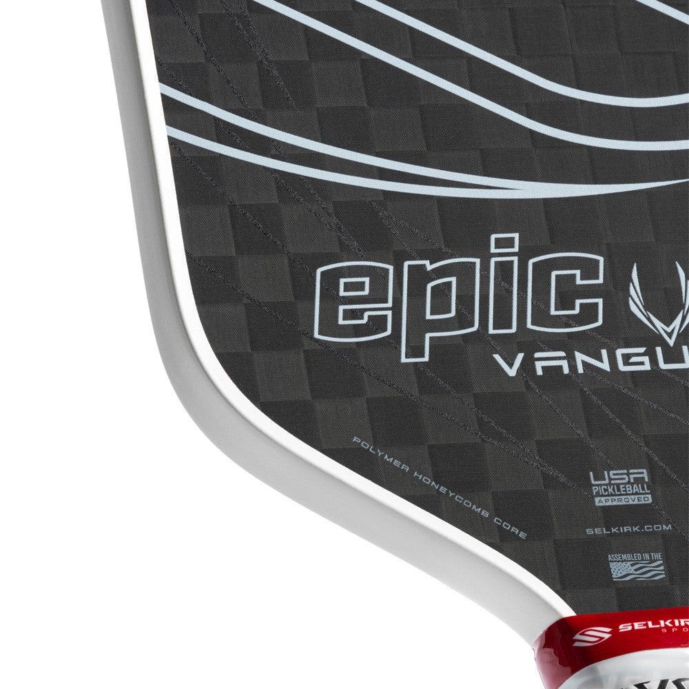 Pickleball Selkirk VANGUARD Pro Epic Pickleball Paddle Black