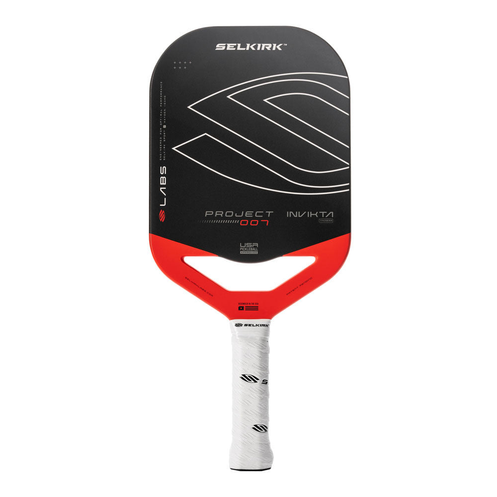 Pickleball Selkirk Labs Project 007 Invikta 14mm Pickleball Paddle Black