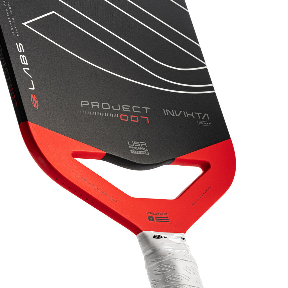 Pickleball Selkirk Labs Project 007 Invikta 10mm Pickleball Paddle Black