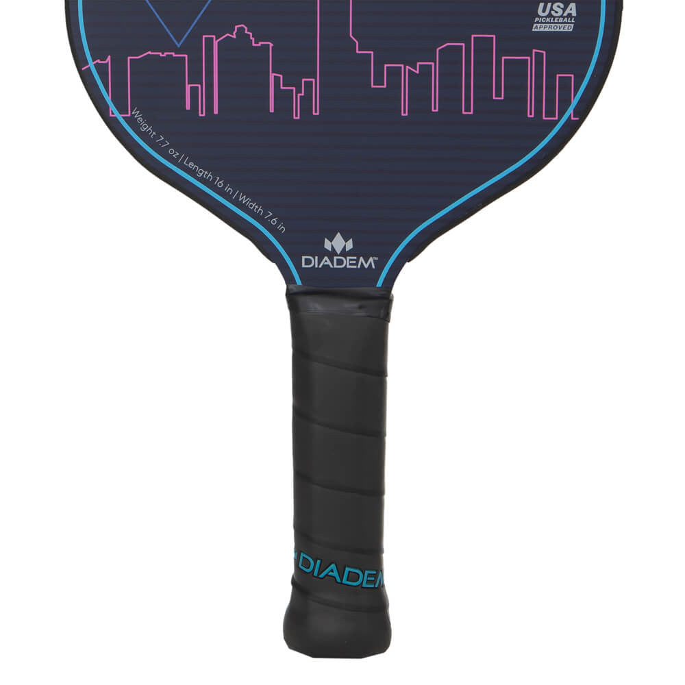 Pickleball Diadem Icon Graphite Pickleball Paddle Black