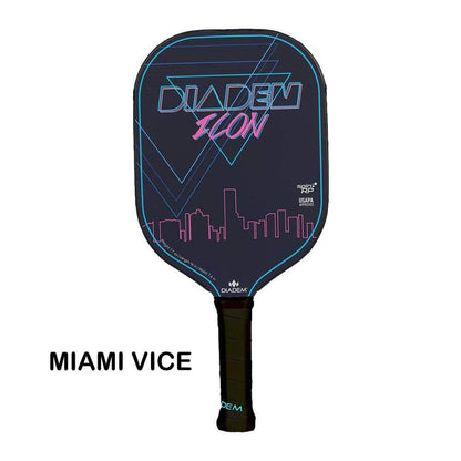 Pickleball Diadem Icon Graphite Pickleball Paddle Black