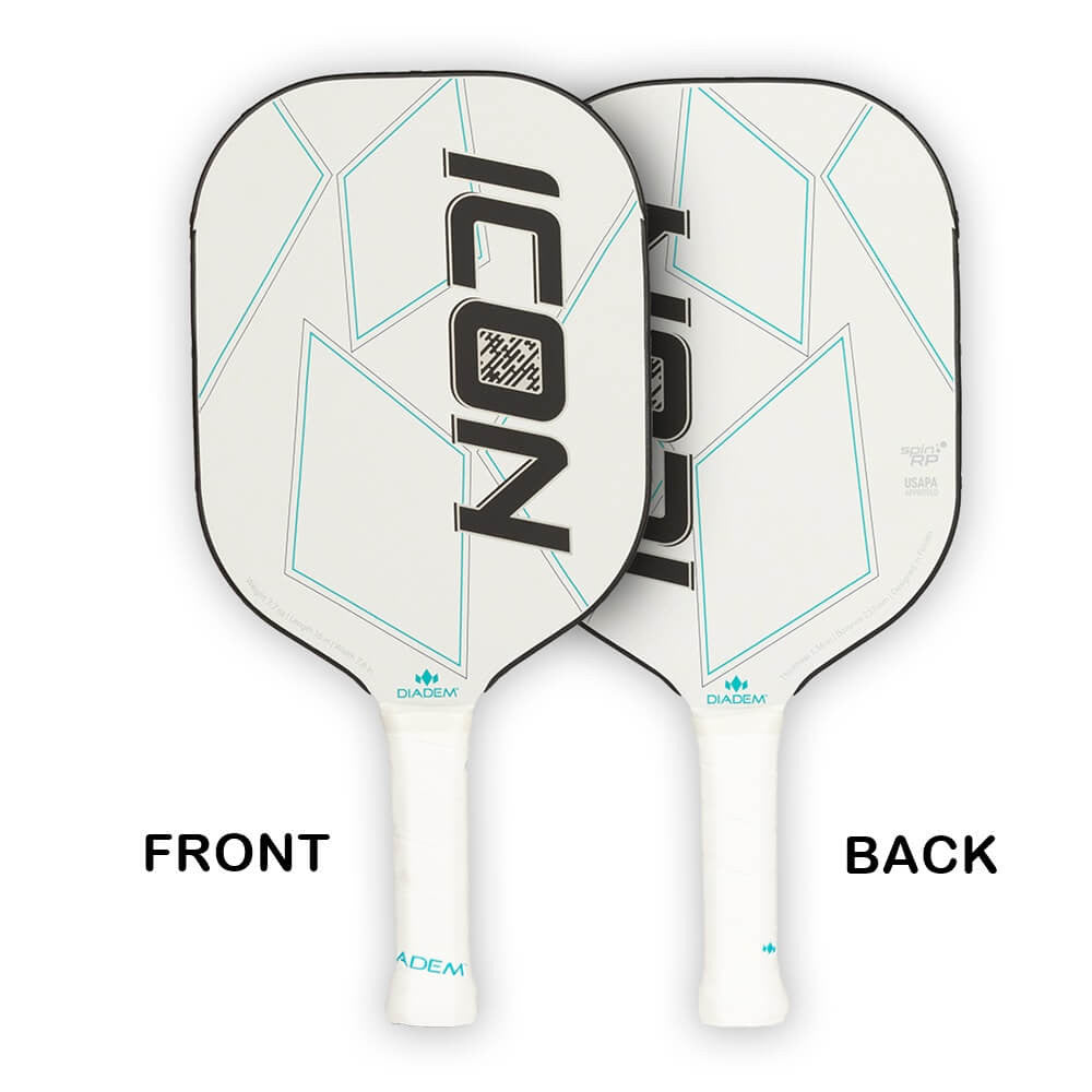 Pickleball Diadem Icon Graphite Pickleball Paddle Black