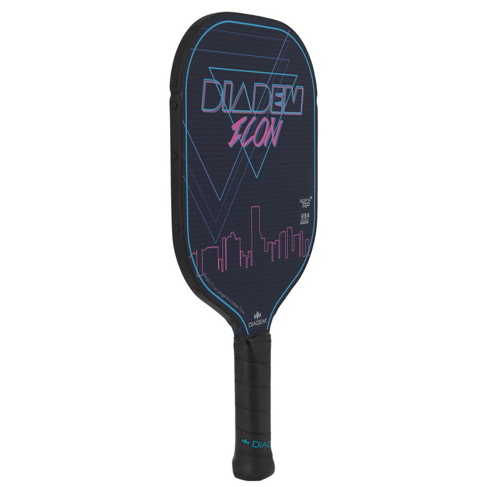 Pickleball Diadem Icon Graphite Pickleball Paddle Black