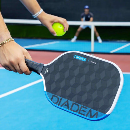 Pickleball Diadem Edge BluCore Pro 16mm Pickleball Paddle Blue