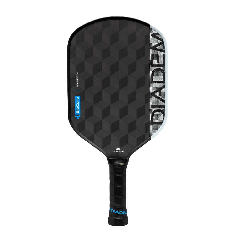 Pickleball Diadem Edge BluCore Hybrid 14mm Pickleball Paddle Black