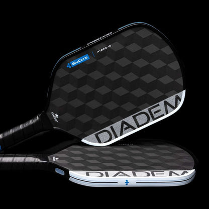 Pickleball Diadem Edge BluCore Hybrid 14mm Pickleball Paddle Black