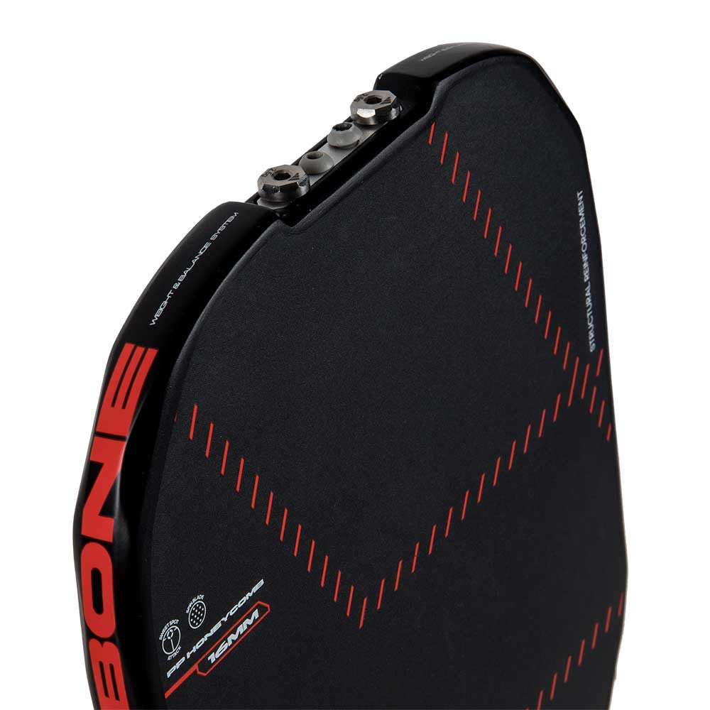 Pickleball adidas Metalbone LP Pickleball Paddle Black/Red