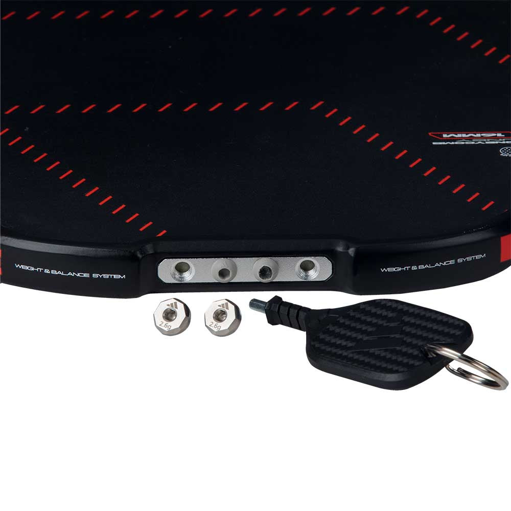 Pickleball adidas Metalbone LP Pickleball Paddle Black/Red