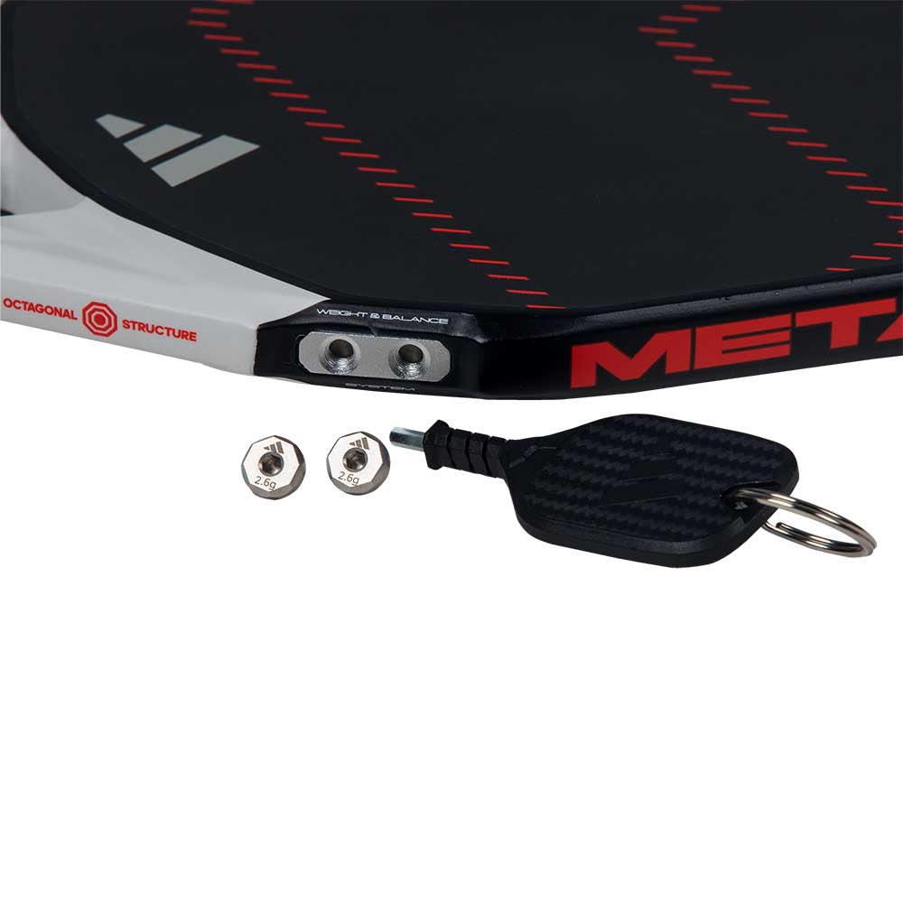 Pickleball adidas Metalbone LP Pickleball Paddle Black/Red
