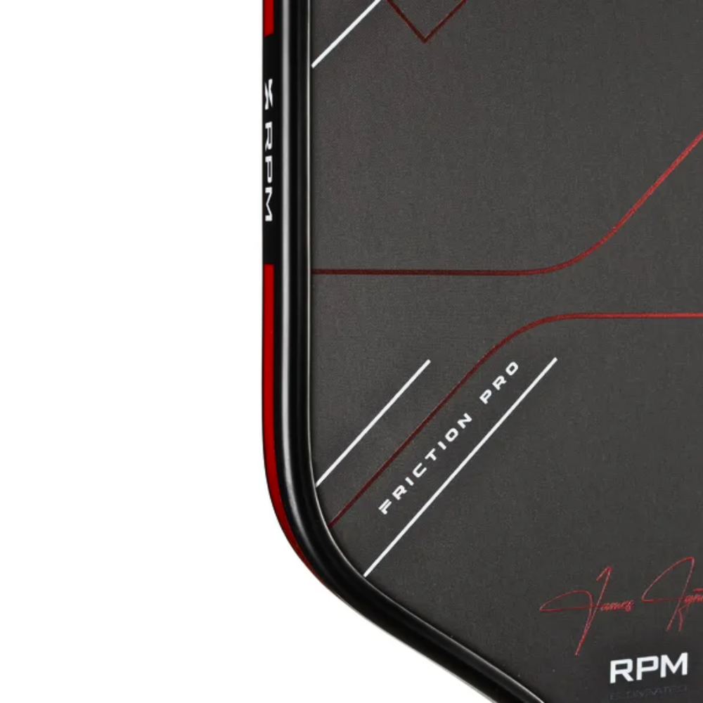 Pickleball RPM Friction Pro Elongated V2 Carbon Fiber Pickleball Paddle