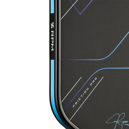 Pickleball RPM Friction Pro Elongated V2 Carbon Fiber Pickleball Paddle