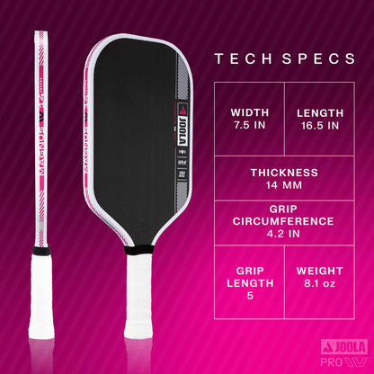 Pickleball JOOLA Tyson McGuffin Magnus Pro IV 14mm Pickleball Paddle