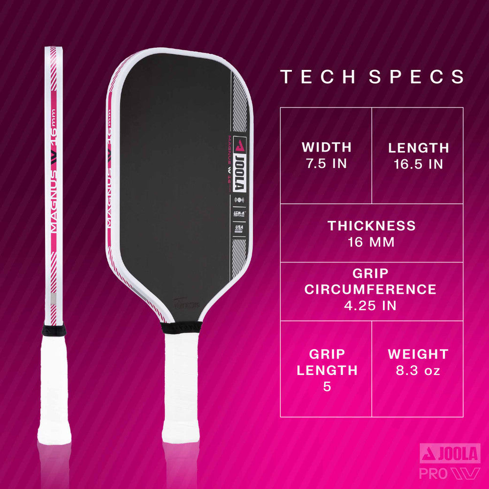 Pickleball JOOLA Tyson McGuffin Magnus Pro IV 16mm Pickleball Paddle