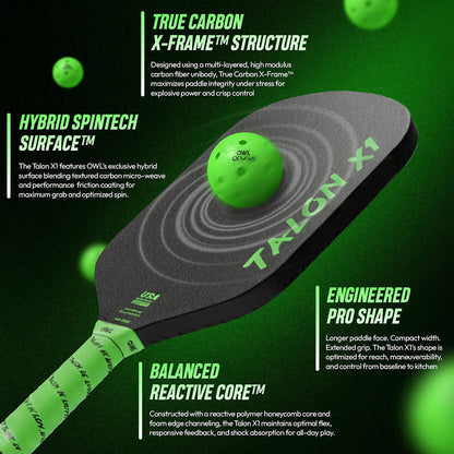 Pickleball OWL Talon X1 Pickleball Paddle