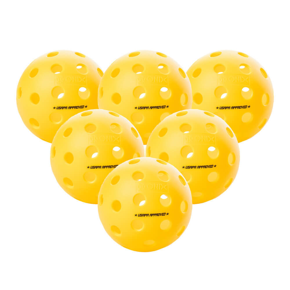 Pickleball ONIX Fuse G2 Outdoor Pickleball Yellow