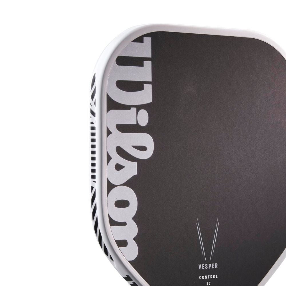 Pickleball Wilson Vesper Control 17mm Pickleball Paddle White