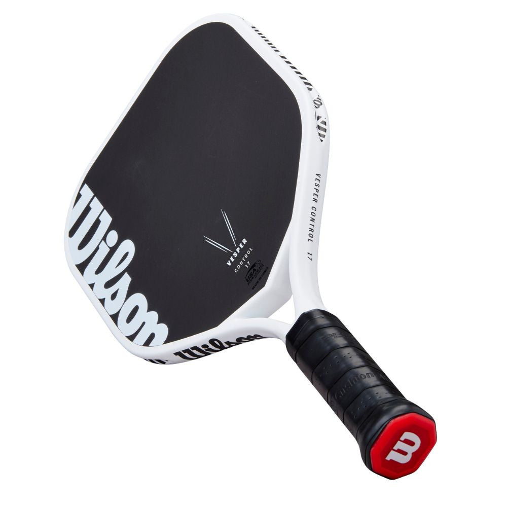 Pickleball Wilson Vesper Control 17mm Pickleball Paddle White