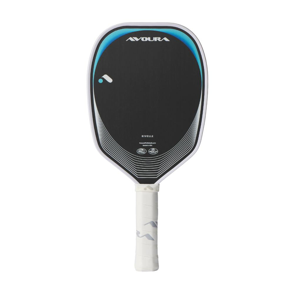 Pickleball Avoura Rivelle 13mm Pickleball Paddle Blue/Black