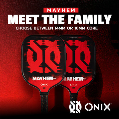 Pickleball ONIX Evoke Mayhem Composite Pickleball Paddle