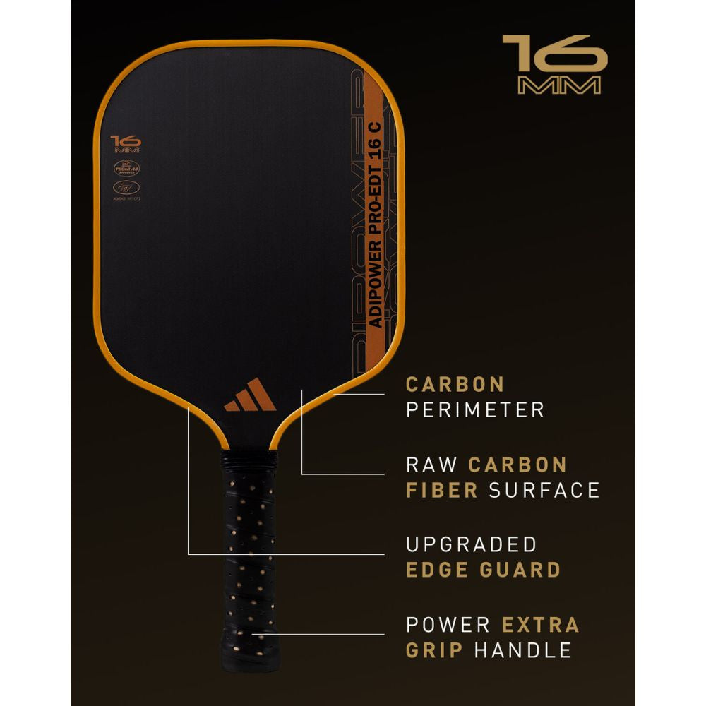 Pickleball adidas ADIPOWER PRO Edition CTRL 16mm Pickleball Paddle