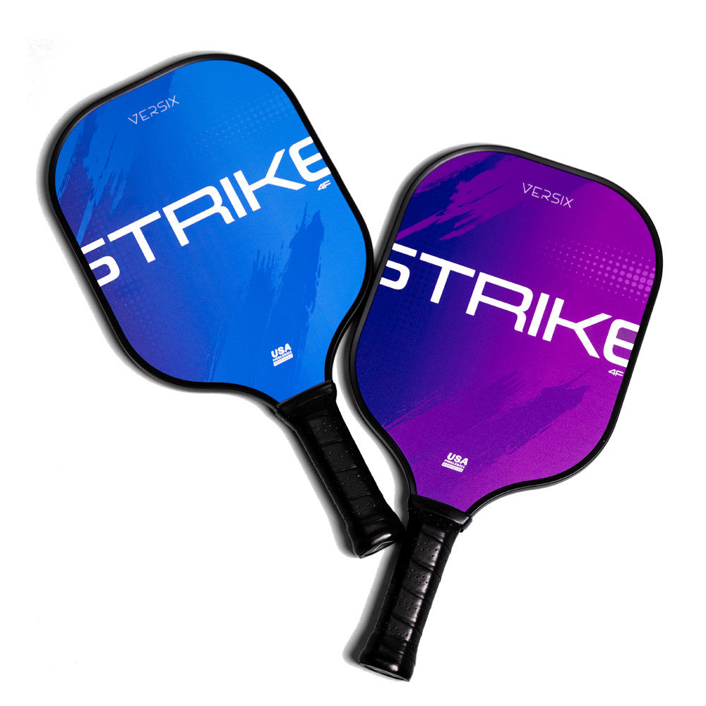 Pickleball VERSIX Strike 4F Composite Fiberglass Paddle Blue