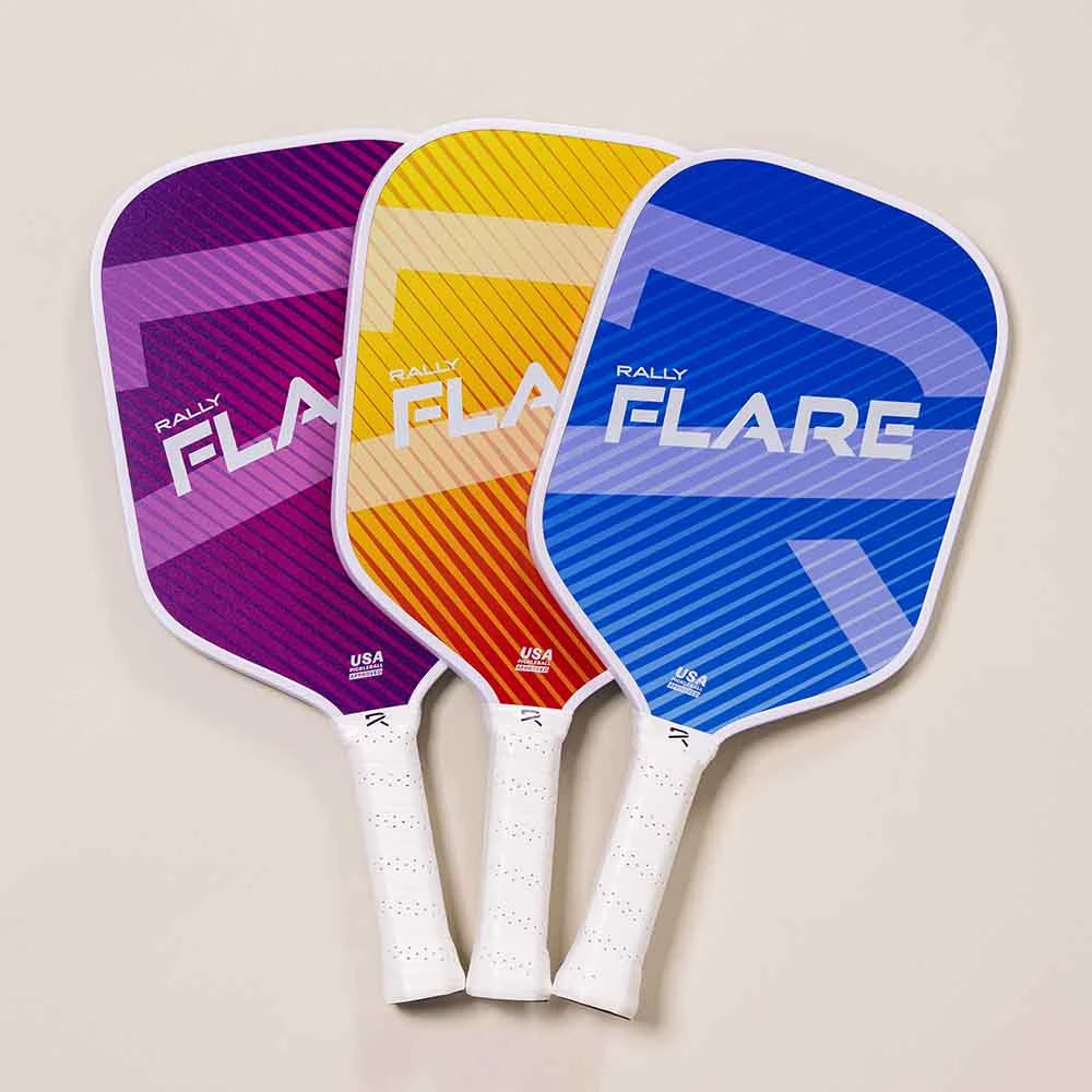 Pickleball Rally Flare Graphite Pickleball Paddle Blue