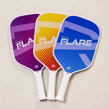 Pickleball Rally Flare Graphite Pickleball Paddle Blue