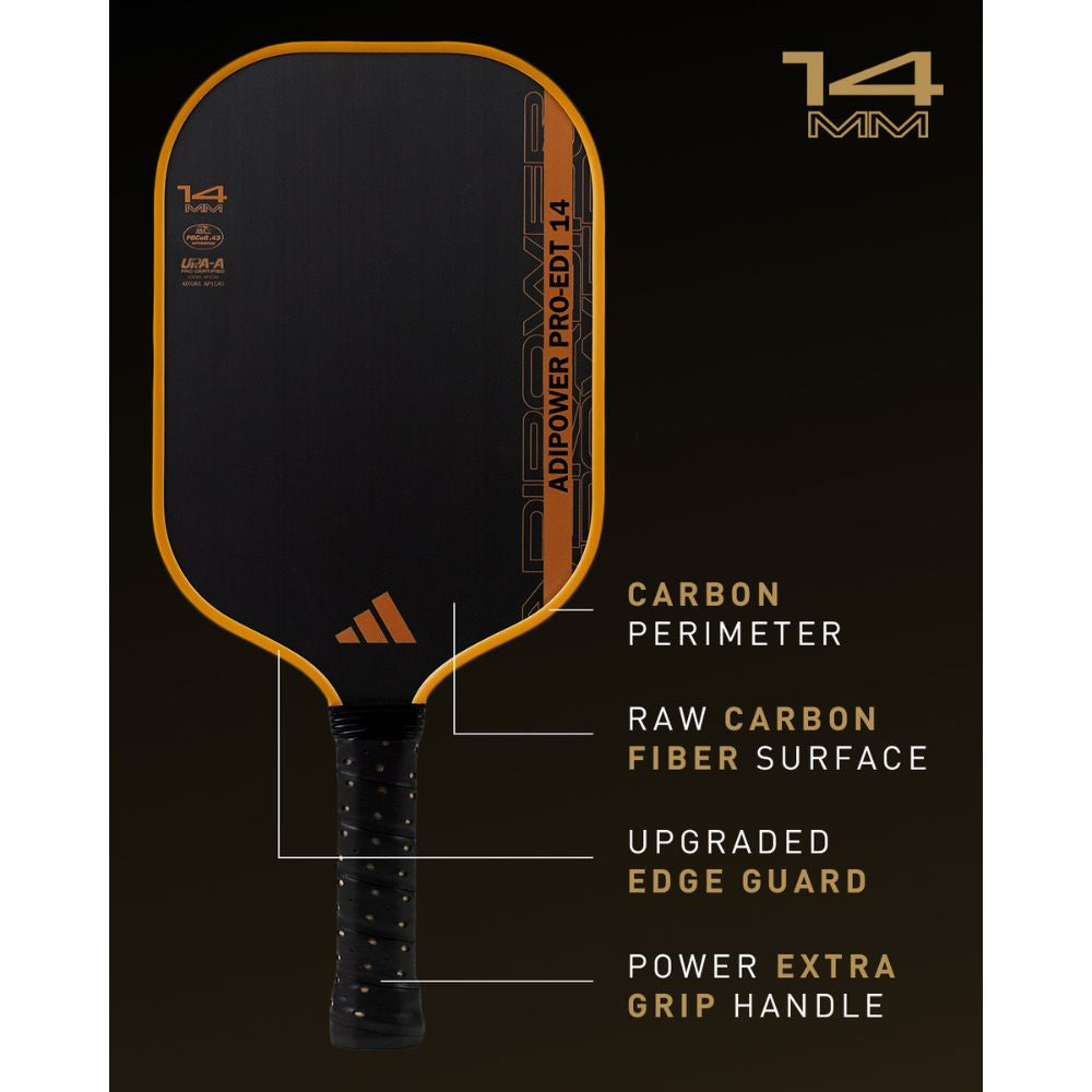 Pickleball adidas ADIPOWER PRO Edition ATTK 14mm Pickleball Paddle