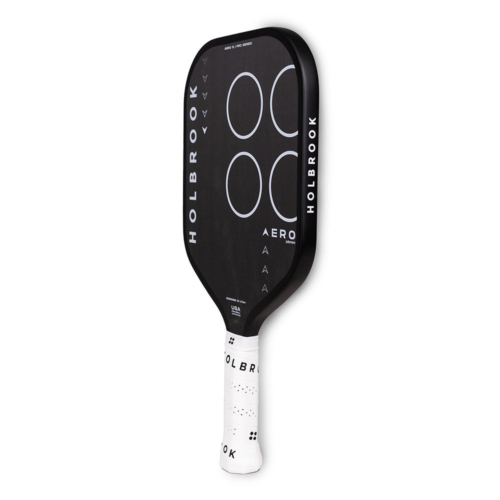 Pickleball Holbrook Aero S 16mm Pickleball Paddle White/Black