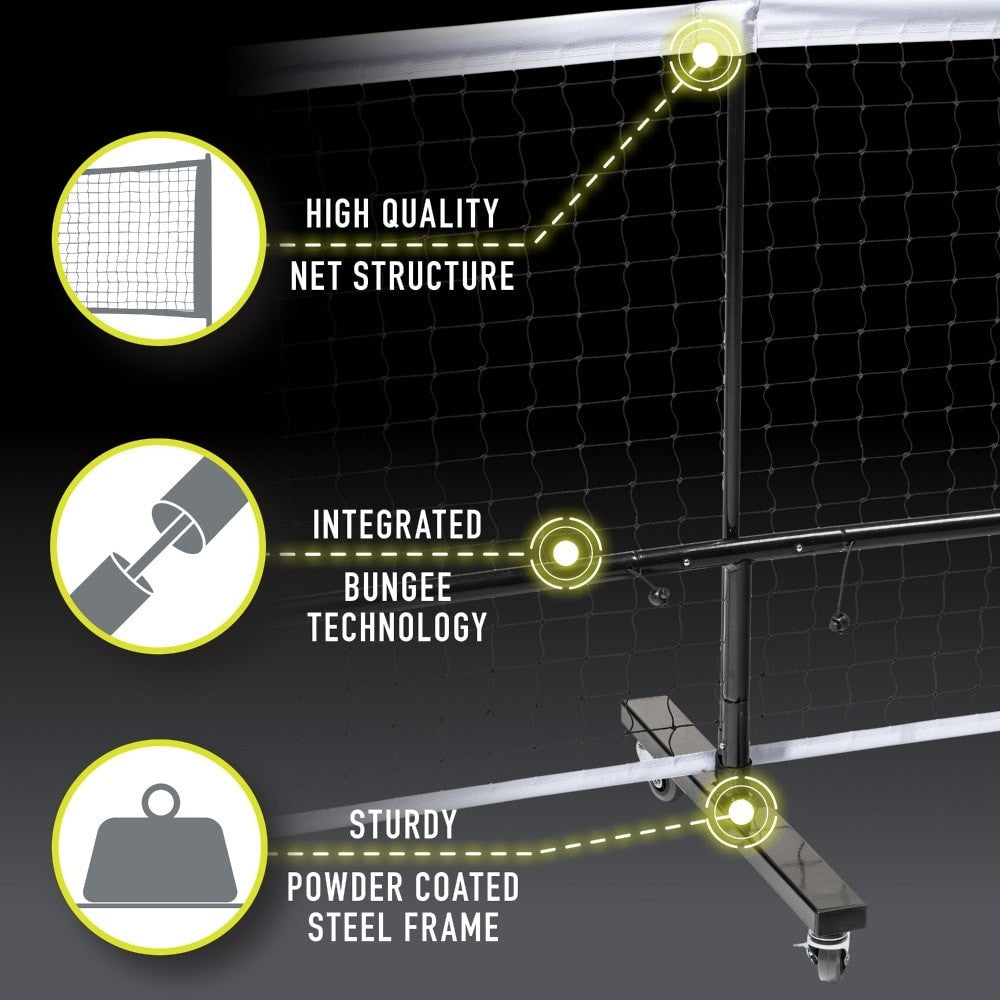 Pickleball Franklin Portable Pickleball Net System with Wheel