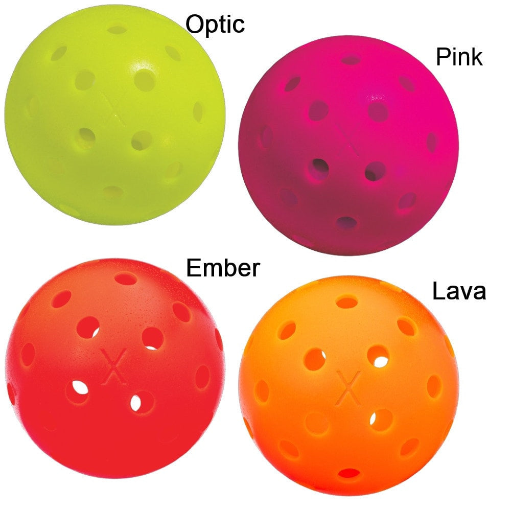 Pickleball Franklin X-40 Performance Outdoor Pickleballs - 12 Pack (YPP)