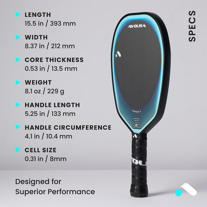 Pickleball Avoura Rhapsody 13 Pickleball Paddle - USED