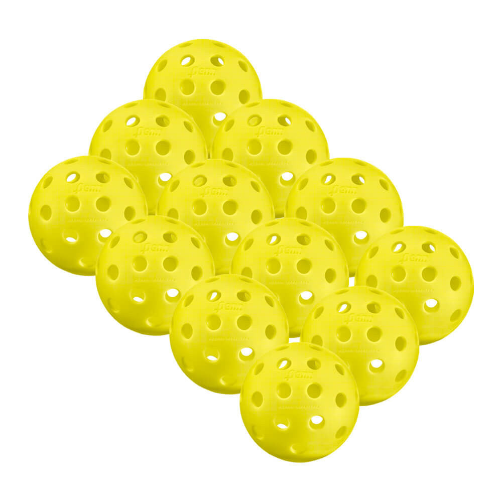 Pickleball Penn 40 Outdoor Ball by HEAD Yellow