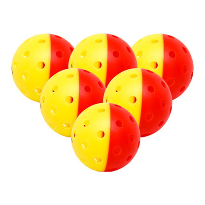 Pickleball GAMMA Outdoor Training Pickleballs Orange/Red