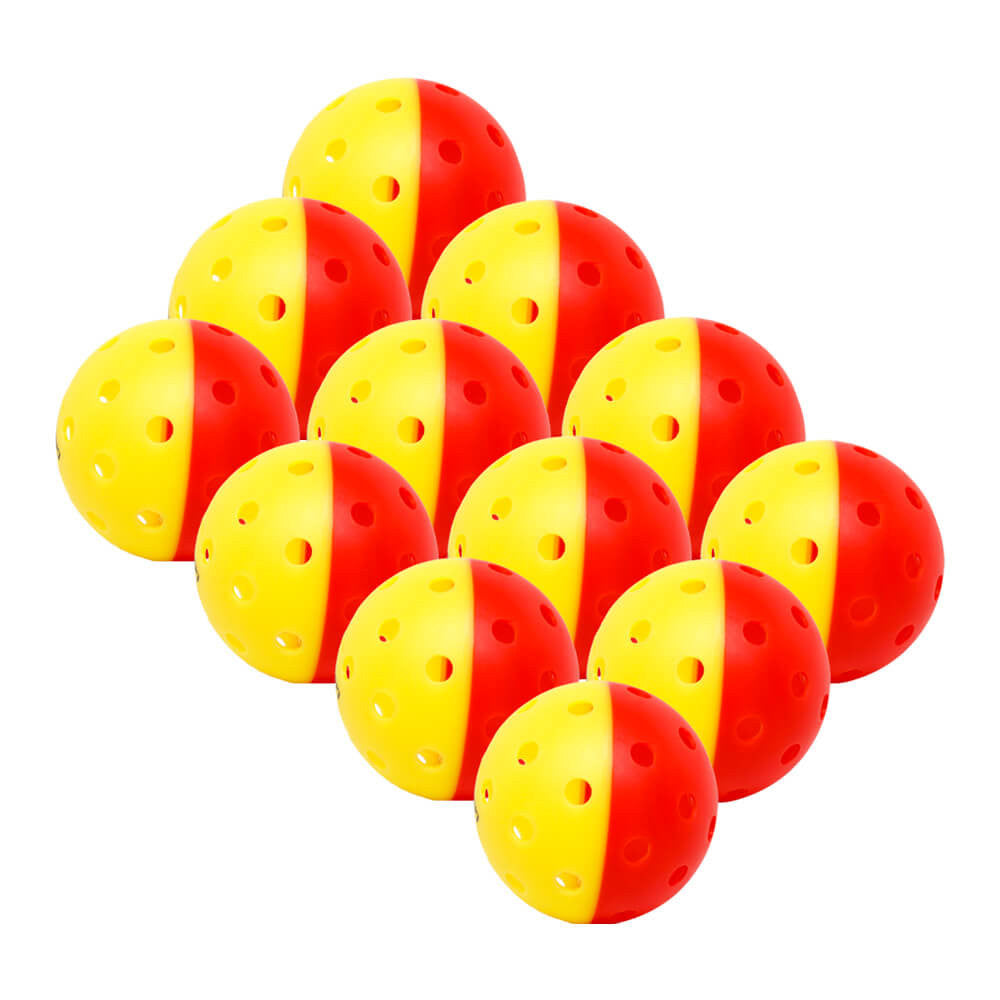 Pickleball GAMMA Outdoor Training Pickleballs Orange/Red