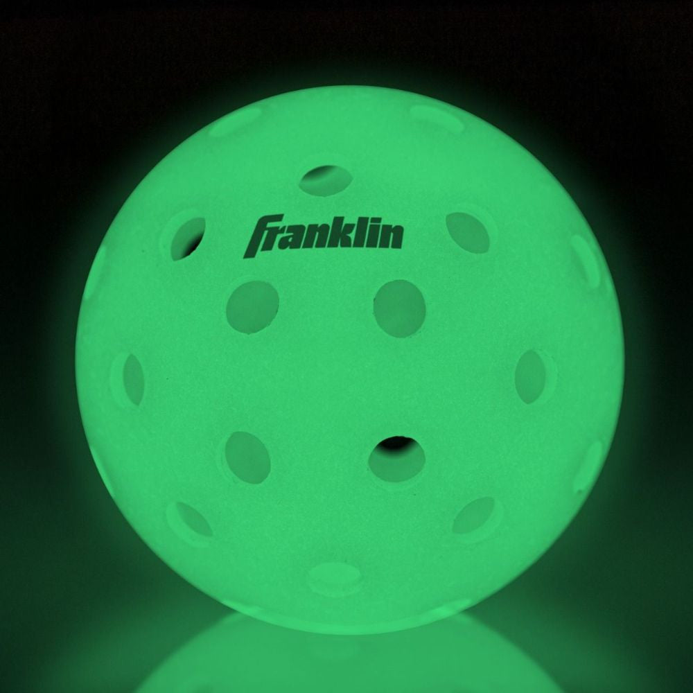 Pickleball Franklin Sports Glow in the Dark X-40 Outdoor Pickleballs