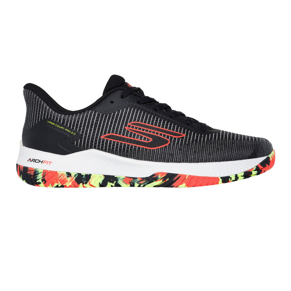 Pickleball Skechers Viper Court Pro 2.0 Black/Multi  Shoe Black/Multi