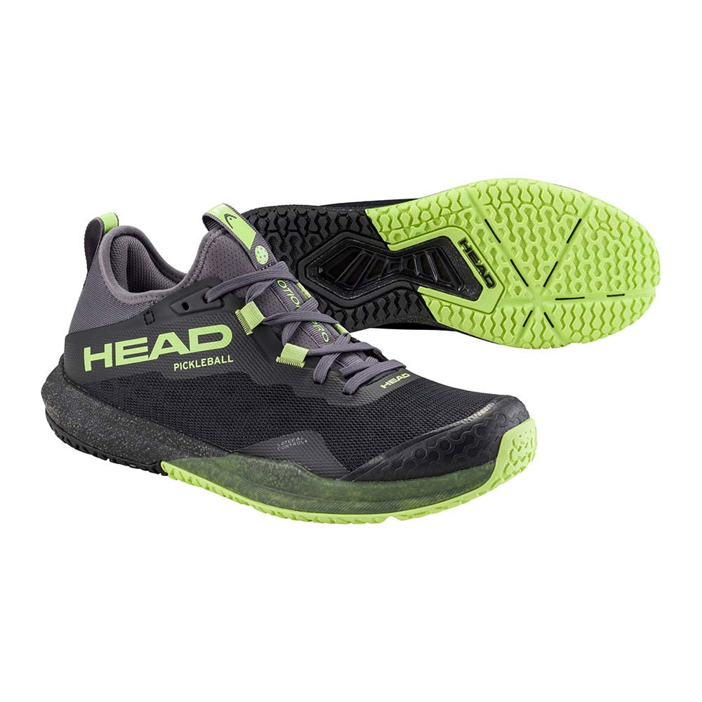 Pickleball HEAD Motion Pro  Pickleball Shoe Black/Lime