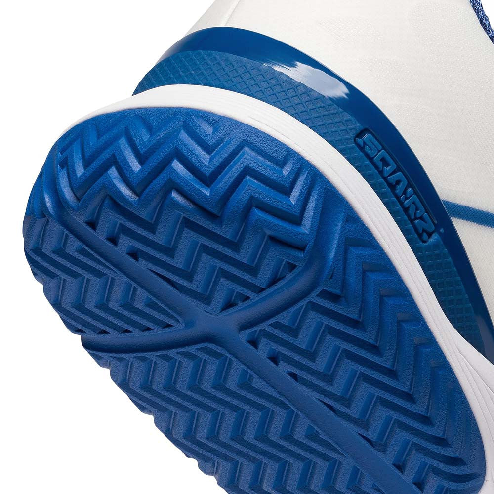 Pickleball SQAIRZ XRZ™  White/Blue Pickleball Court Shoes White/Blue