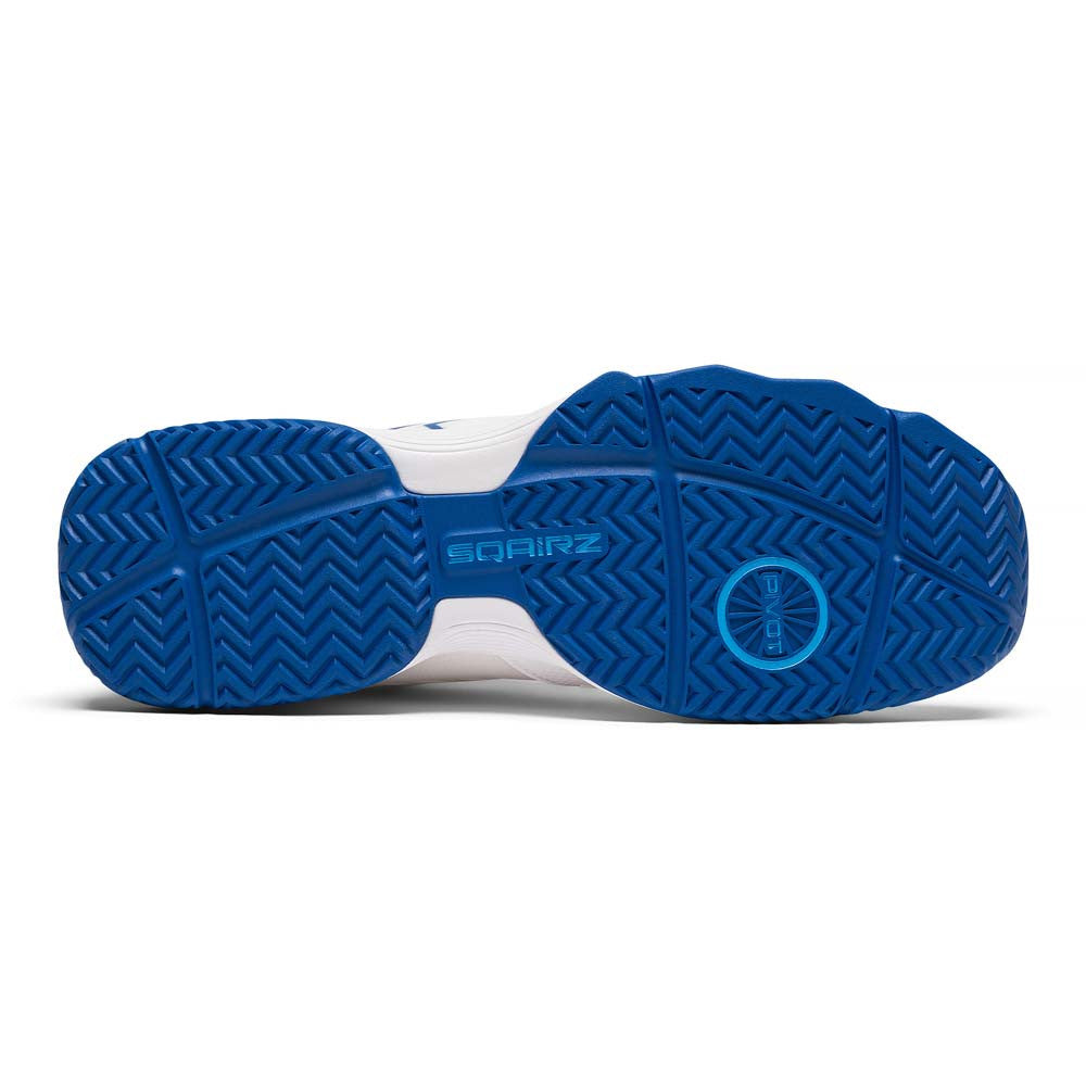 Pickleball SQAIRZ XRZ™  White/Blue Pickleball Court Shoes White/Blue