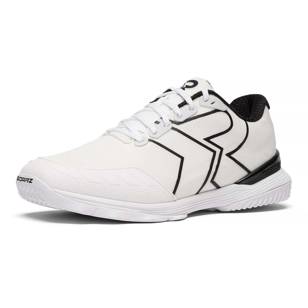 Pickleball SQAIRZ XRZ™  White/Black Pickleball Court Shoes White/Black