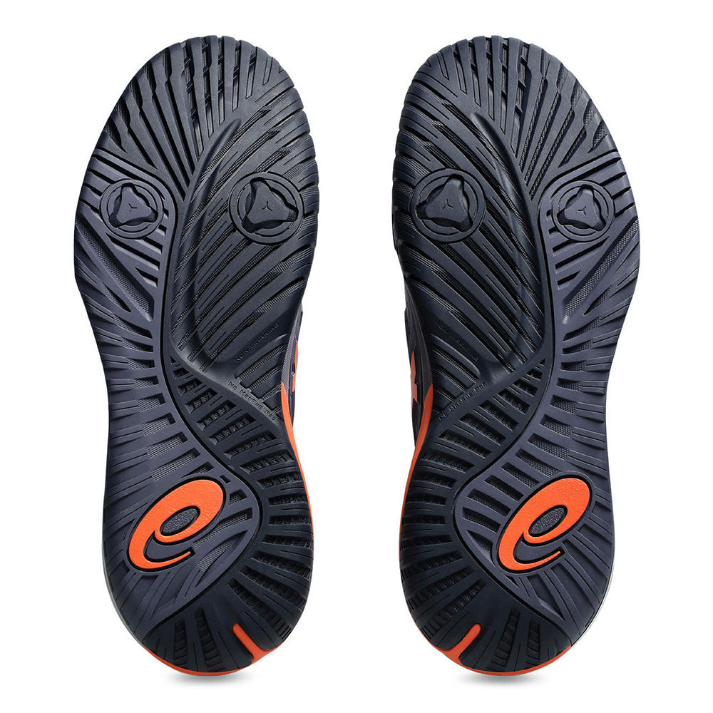 Pickleball ASICS Gel-Resolution X  Greyish Purple/Nova Orange Court Shoe Greyish Purple/Nova Orange