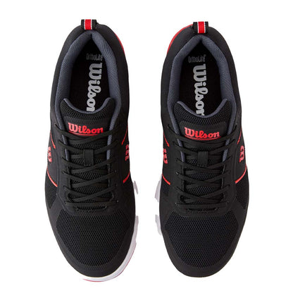 Pickleball Wilson Rush Pickle Pro  Black/Infrared Pickleball Shoe Black/Infared