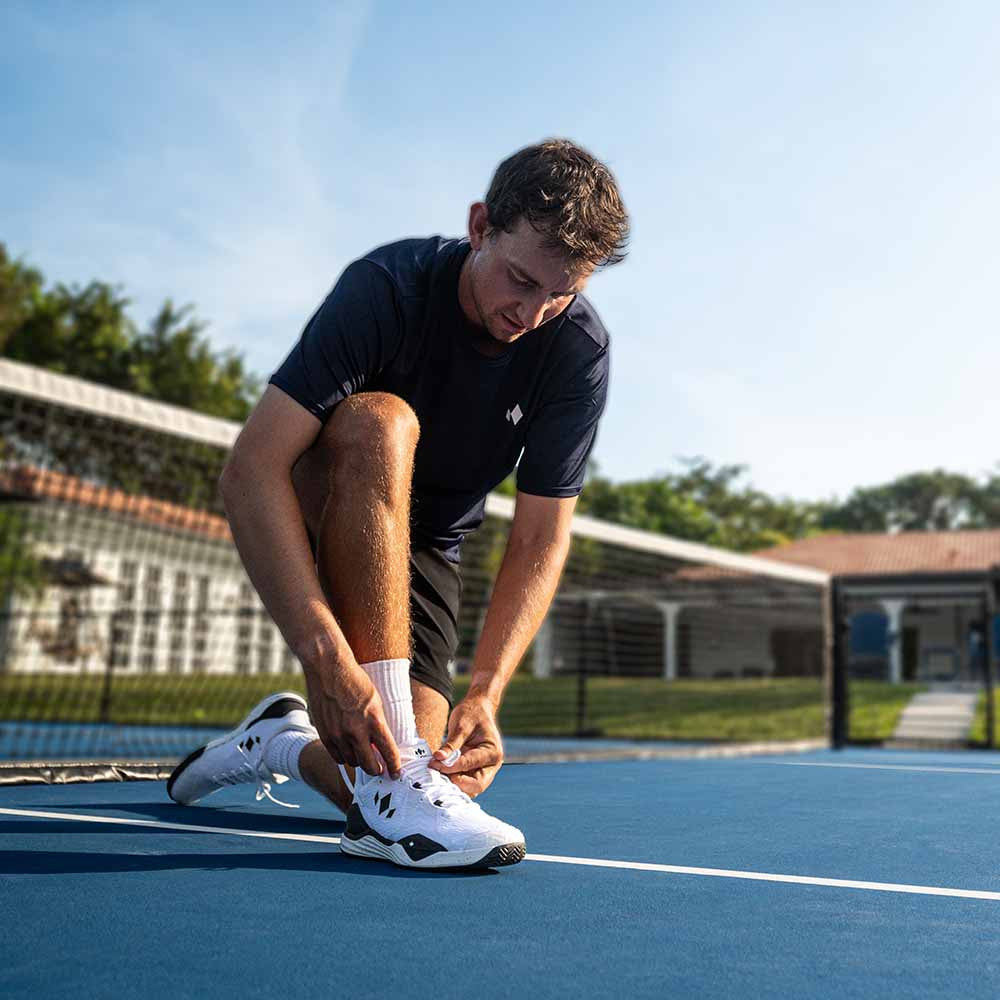 Pickleball Diadem Court Burst  Pickleball Court Shoe White/Black