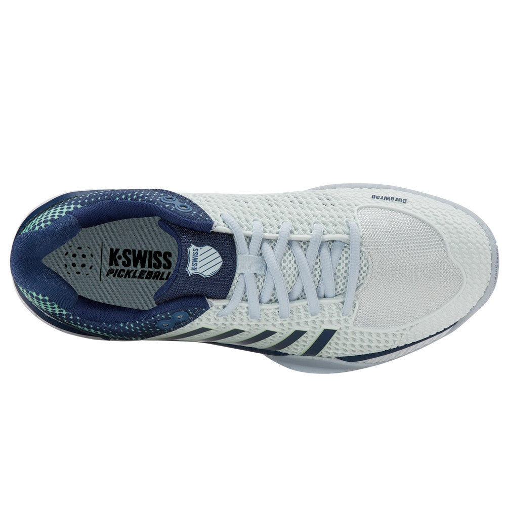 Pickleball K-Swiss Express Light Pickleball Shoe for Men White/Neon Lime/Eden