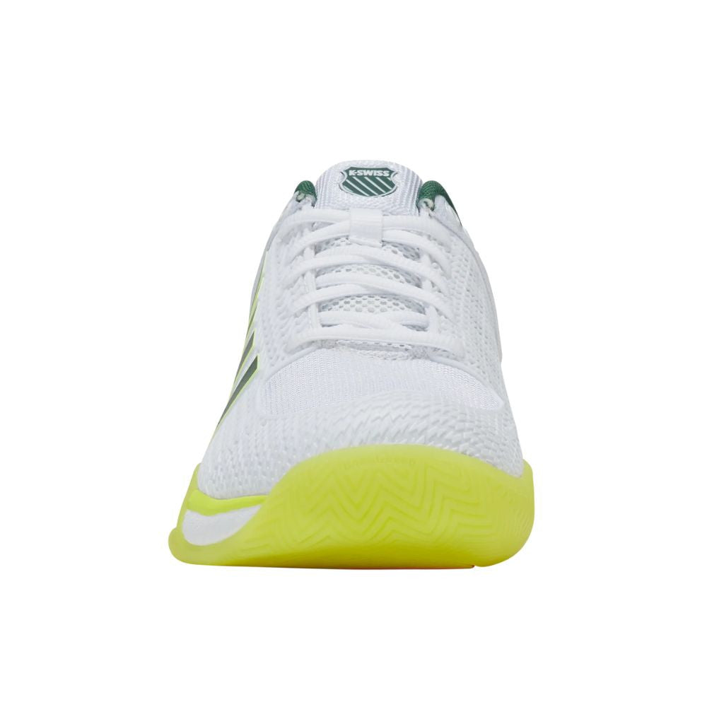 Pickleball K-Swiss Express Light Pickleball Shoe for Men White/Neon Lime/Eden