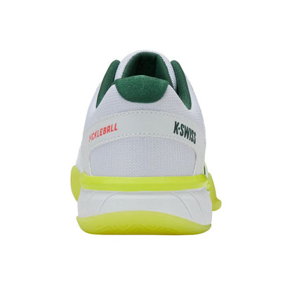 Pickleball K-Swiss Express Light Pickleball Shoe for Men White/Neon Lime/Eden