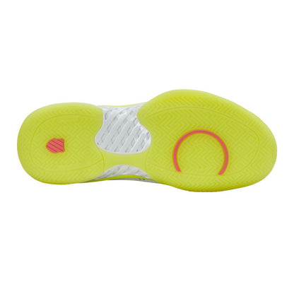 Pickleball K-Swiss Express Light Pickleball Shoe for Men White/Neon Lime/Eden