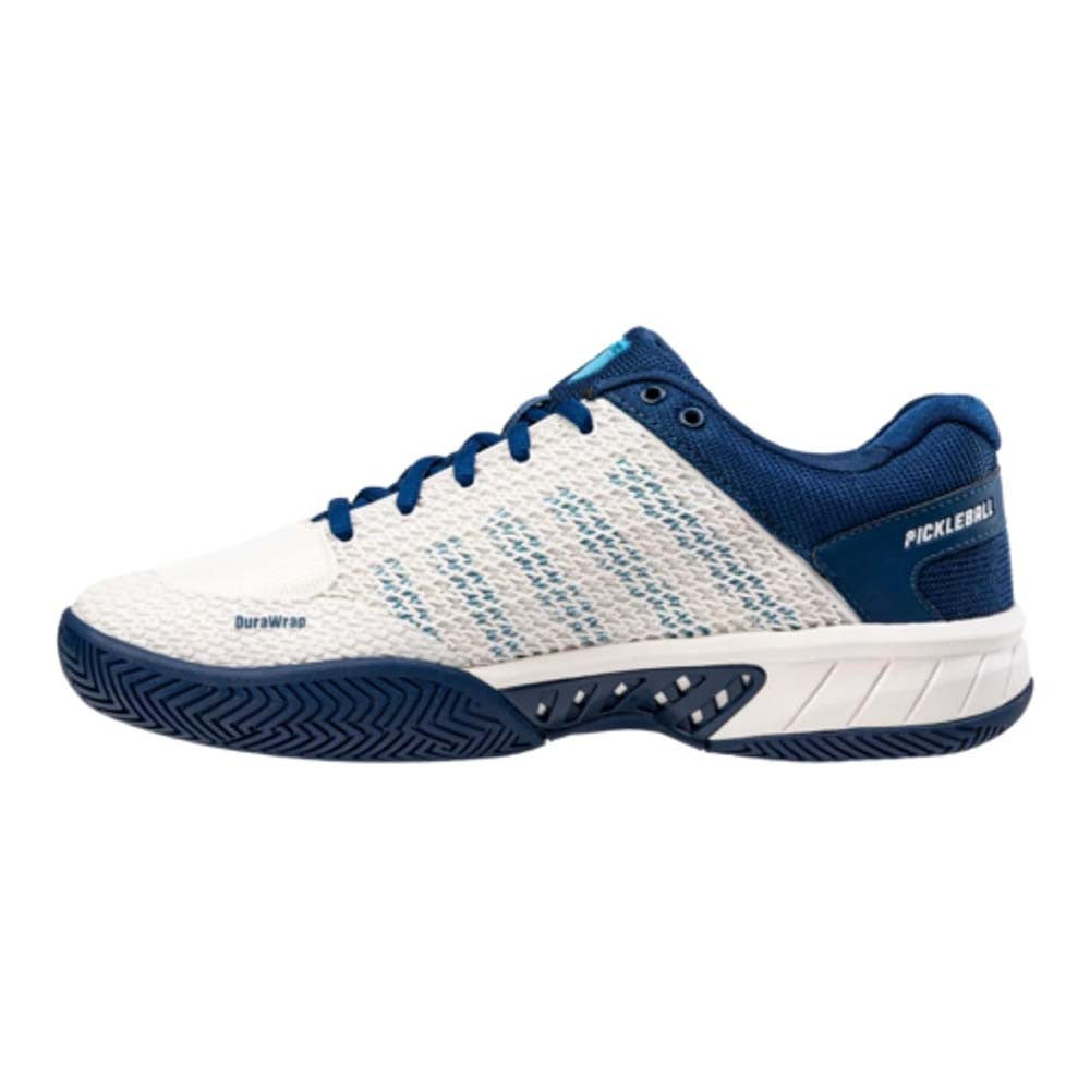 Pickleball K-Swiss Express Light Pickleball Shoe for Men White/Neon Lime/Eden